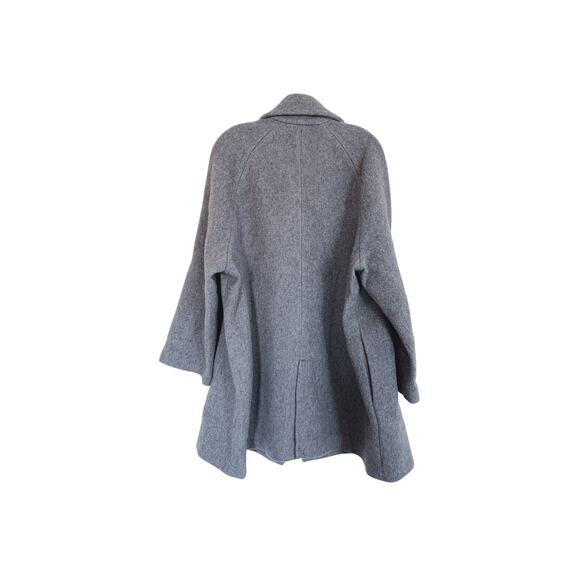 JENNI KAYNE Caroline wool Coat Heather Grey L - Picture 9 of 12